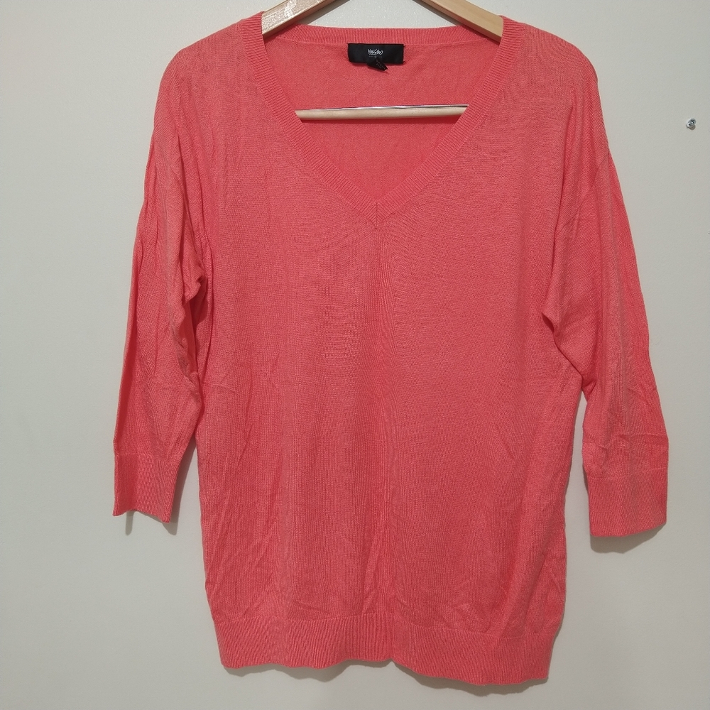 MOSSIMO Mamey Long Sleeve Sweater